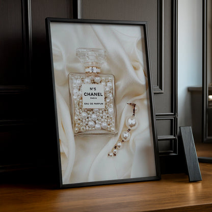 Cadre photo Chanel - N°5 Perles