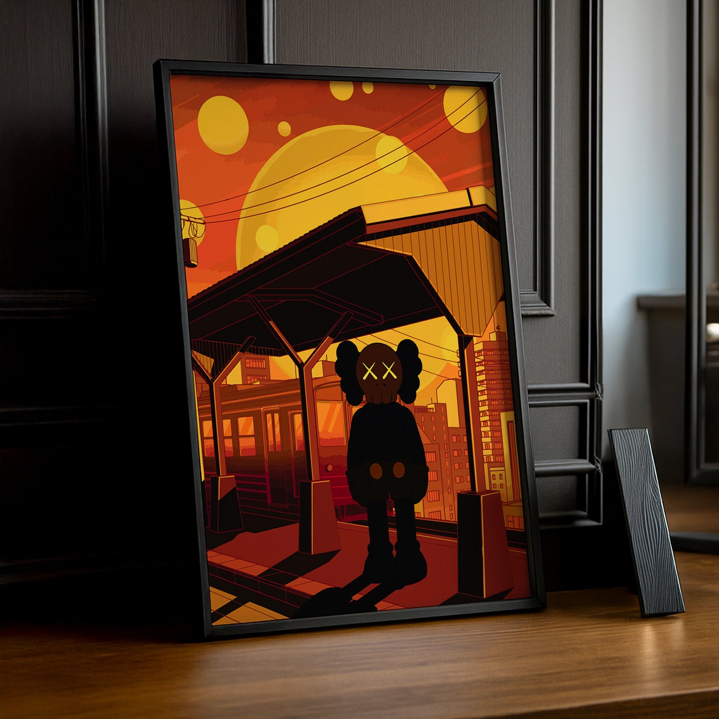 Cadre photo Kaws Midnight