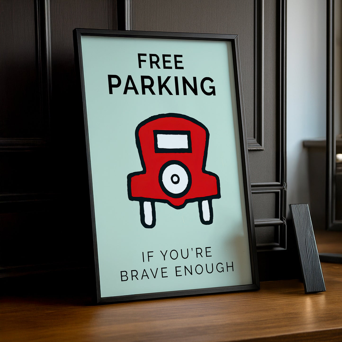 Monopoly Free Parking - Poster
