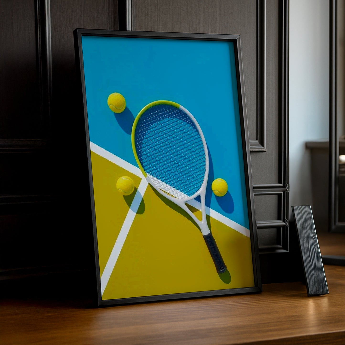 Poster Photo Tennis - Illustration