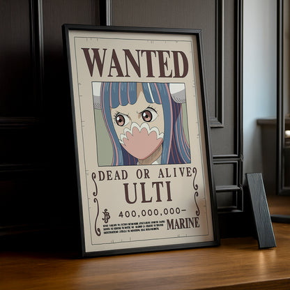 Cadre photo One Piece - Wanted Ulti