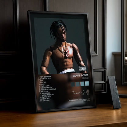 Poster Travis Scott - Album Rodeo