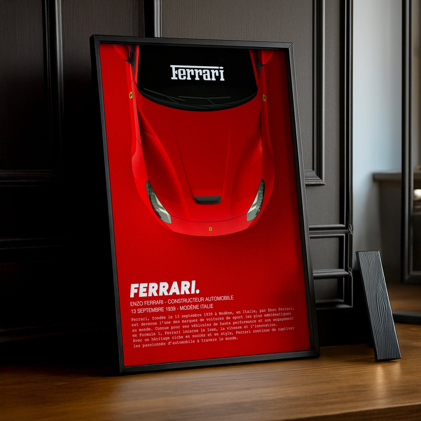 Cadre photo Enzo Ferrari