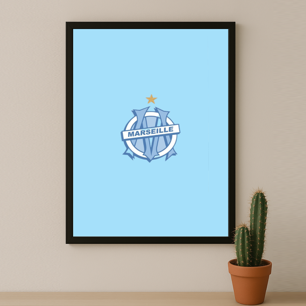 Olympique de Marseille - Poster