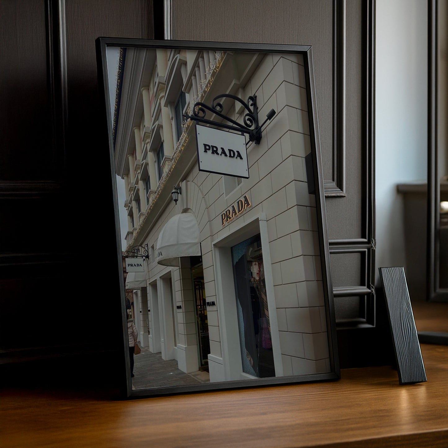 Cadre Photo Prada - Devanture de magasin