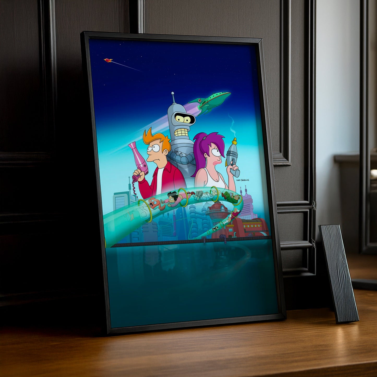 Cadre Photo Futurama - City