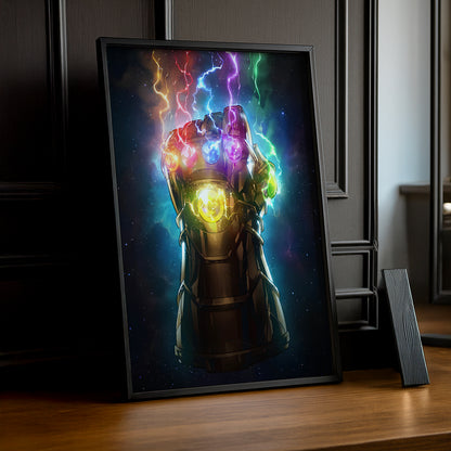 Cadre photo main de Thanos Marvel