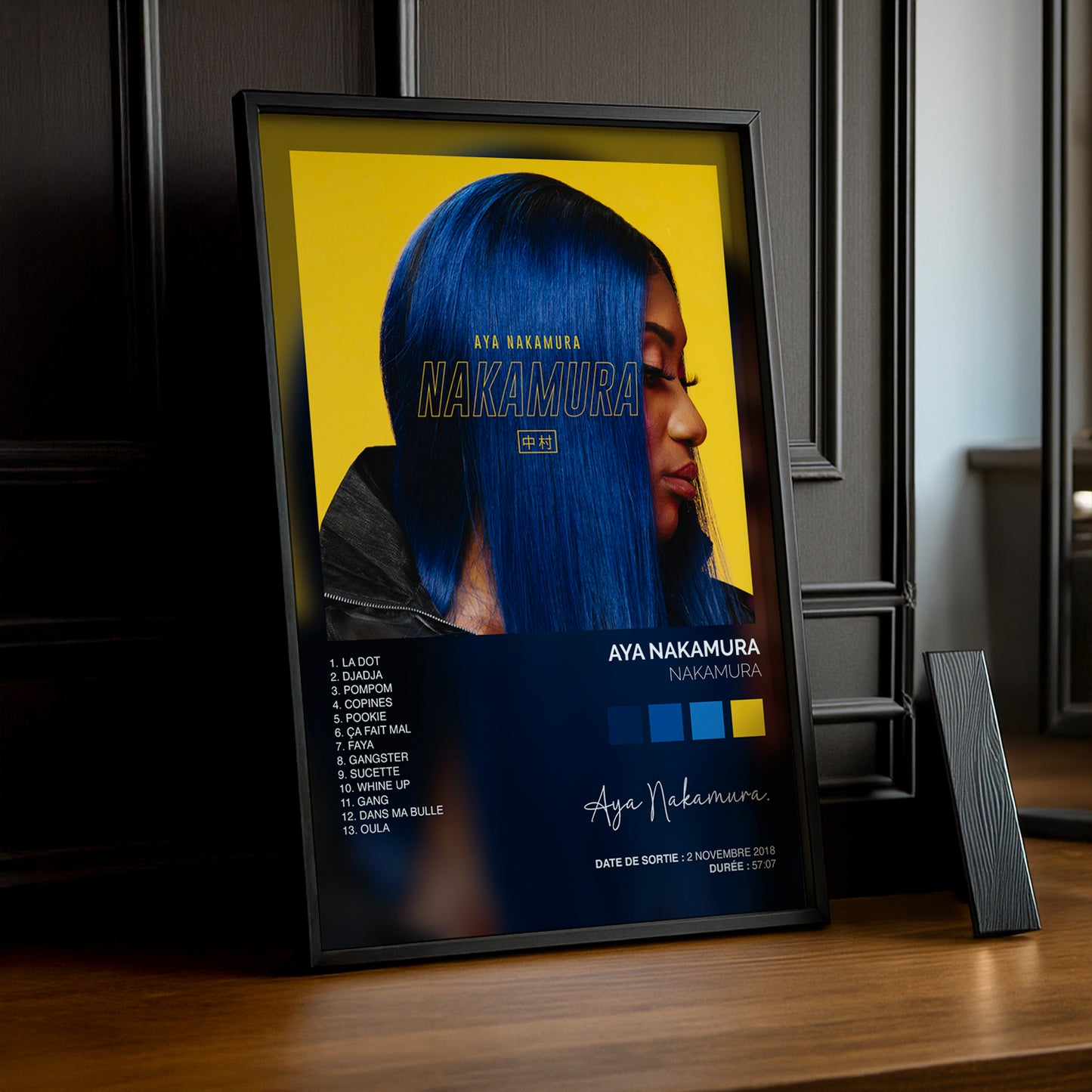 Cadre photo Album Musicaux - Nakamura d'Aya Nakamura