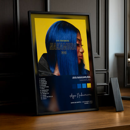 Cadre photo Album Musicaux - Nakamura d'Aya Nakamura