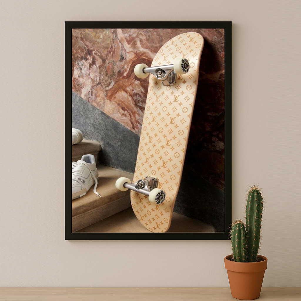Cadre photo Louis Vuitton Skate