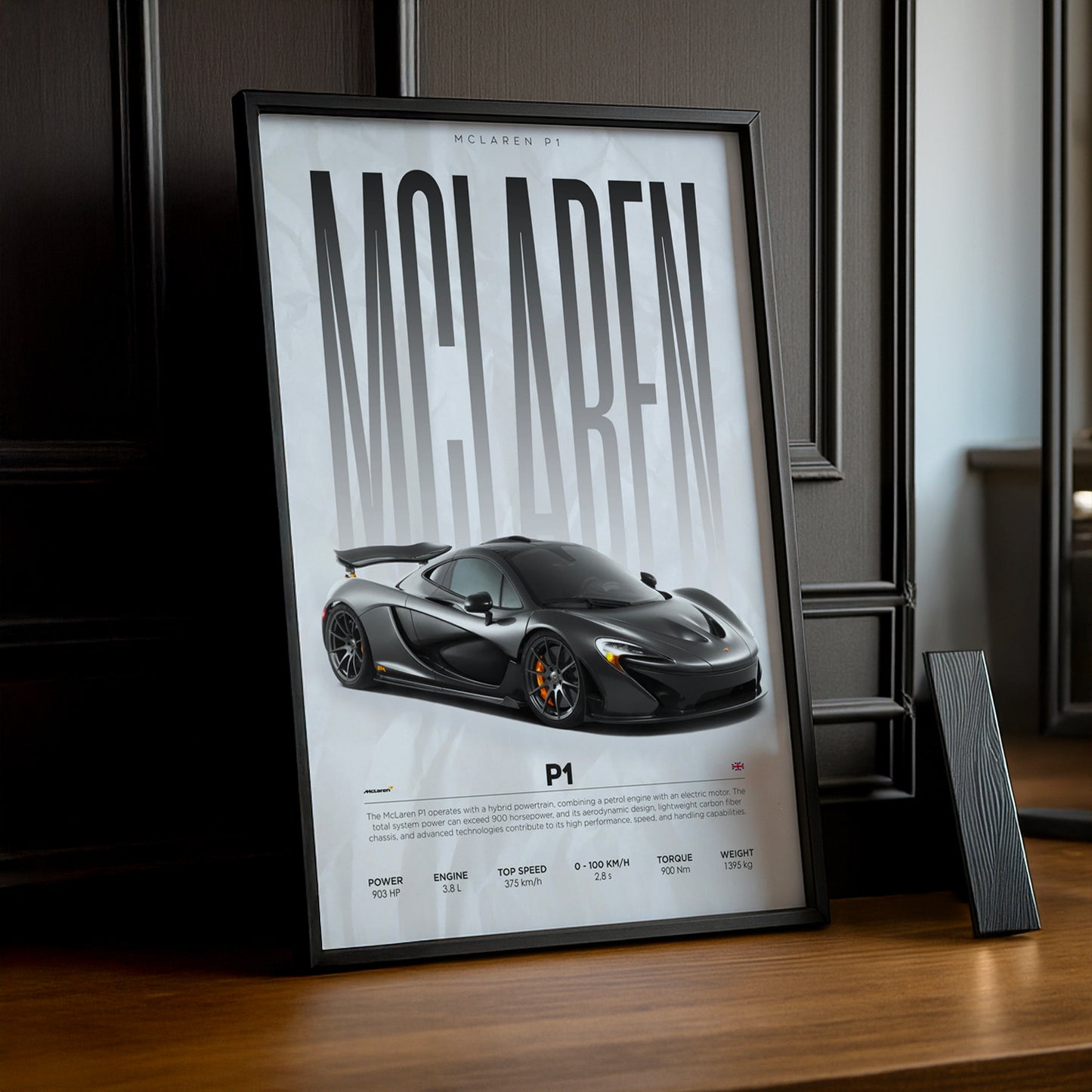 Cadre photo McLaren P1