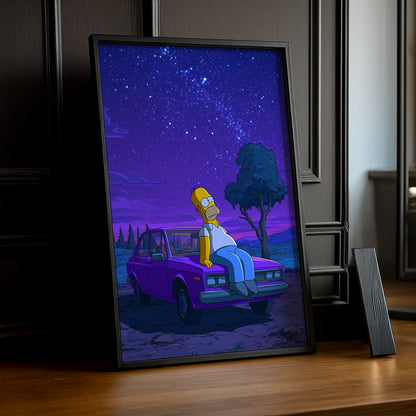 Cadre Photo Les Simpsons - Homer Simpson Vibes