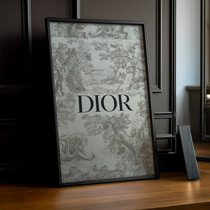 Cadre photo Christian Dior - Gris