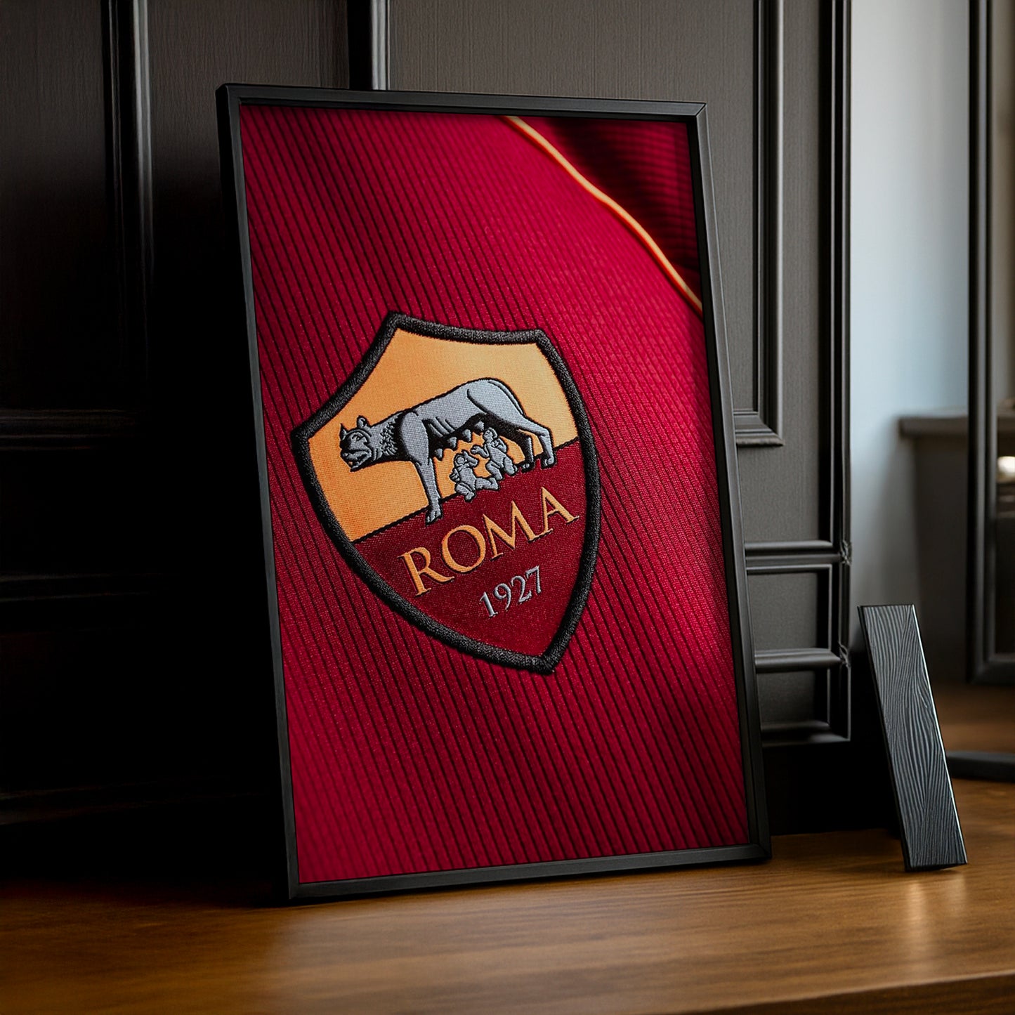 Poster Maillot Football - AS Roma Kit 25-26