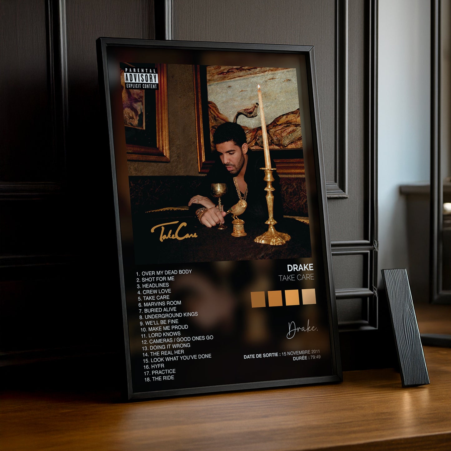 Poster Drake - Album Take Care