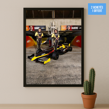Poster encadrée GP Explorer - Écurie The Crew Motorfest Ludwig x M.Reeves