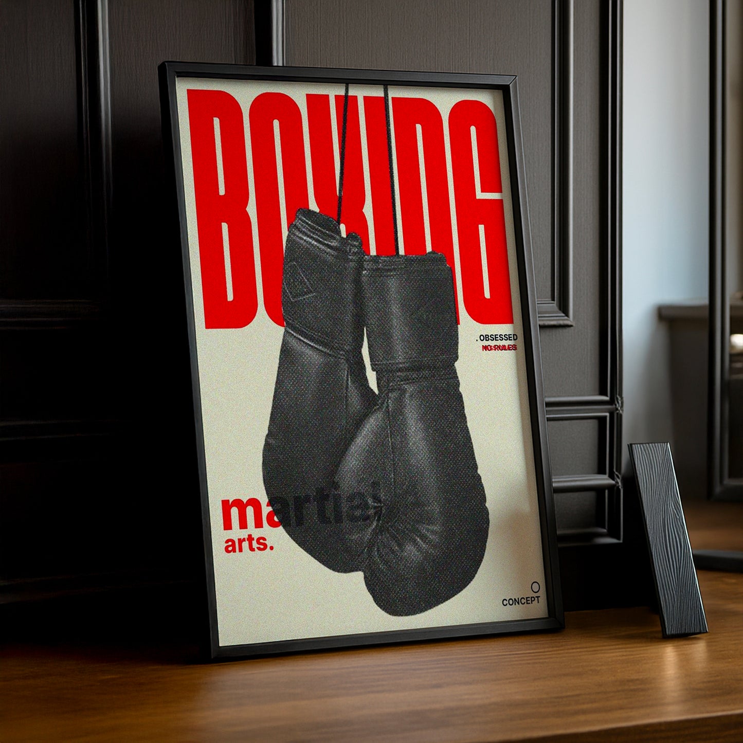 Cadre Photo Boxe - Martial Art Boxing