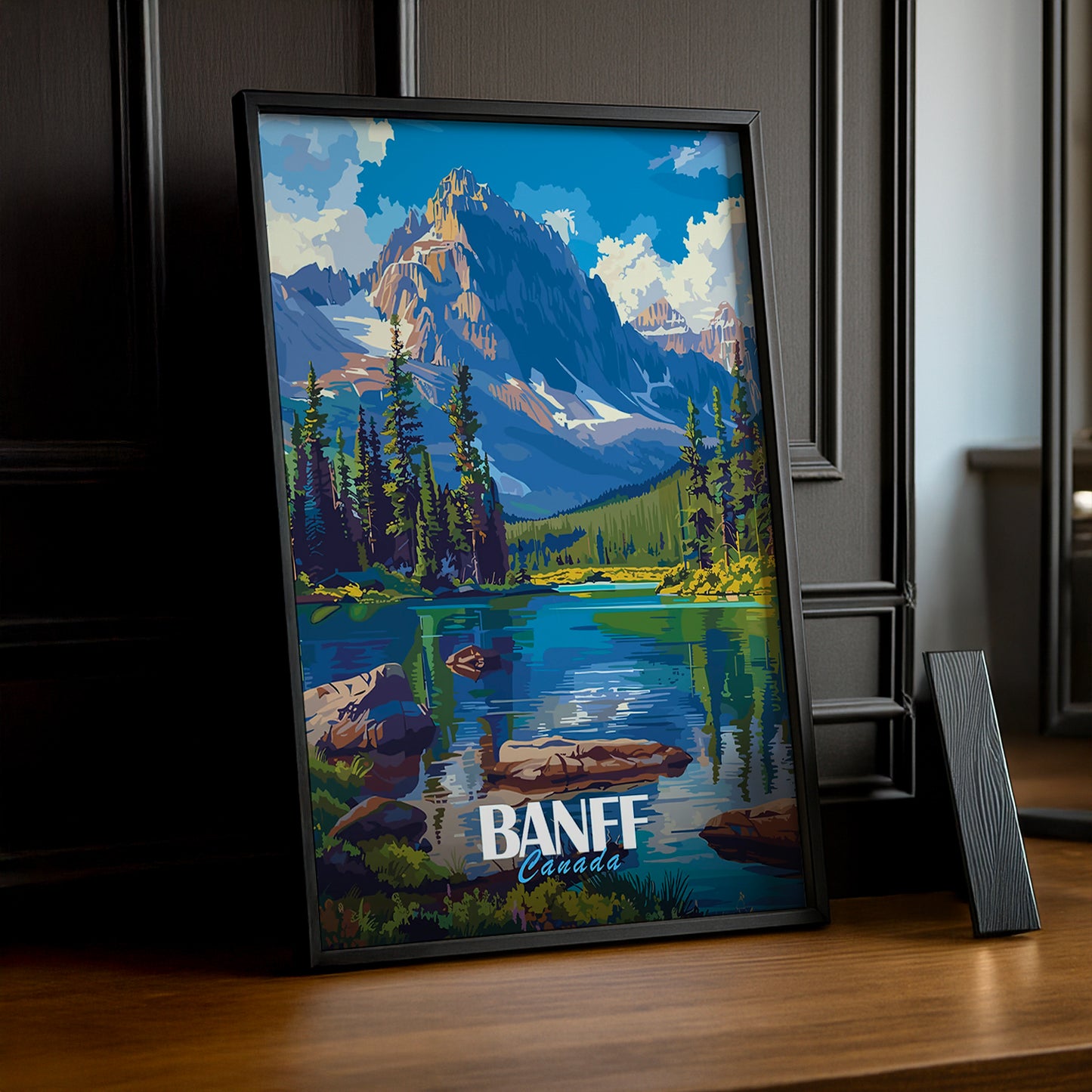 Cadre photo Banff Canada