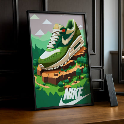 Poster Nike Air Max Green