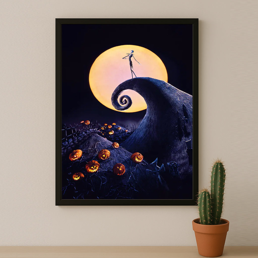 Poster Halloween - Lune