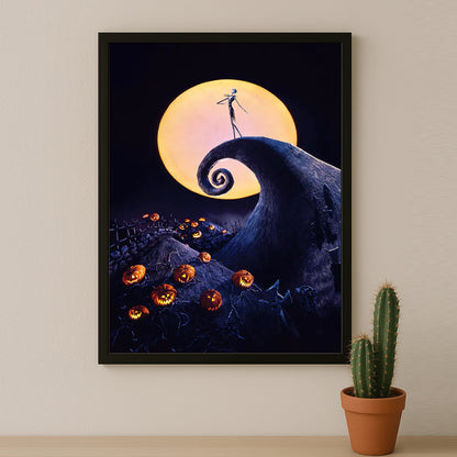 Poster Halloween - Lune