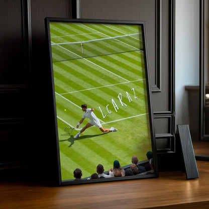 Poster Photo Tennis - Alcaraz Aesthetic