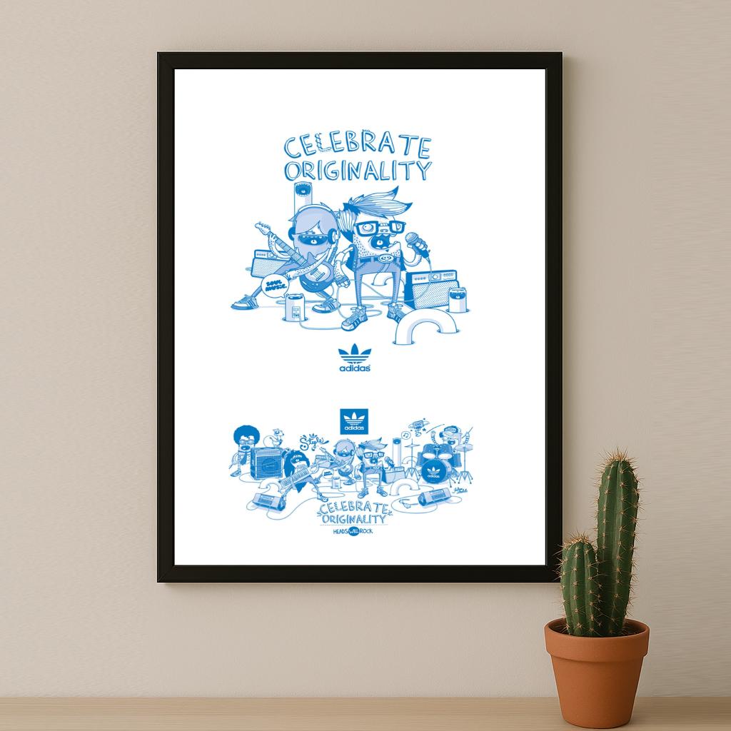 Cadre photo Adidas - Celebrate Originality