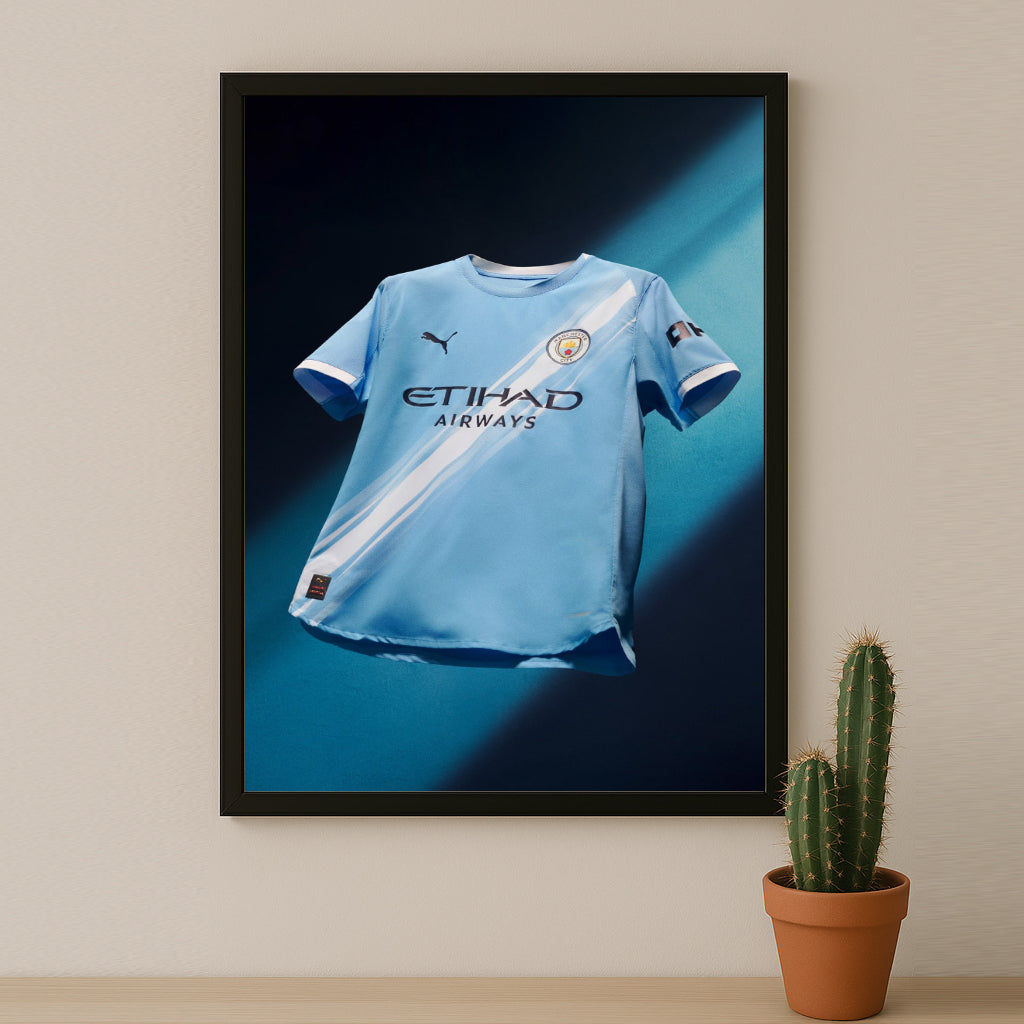 Cadre photo - Maillot Manchester City 25-26