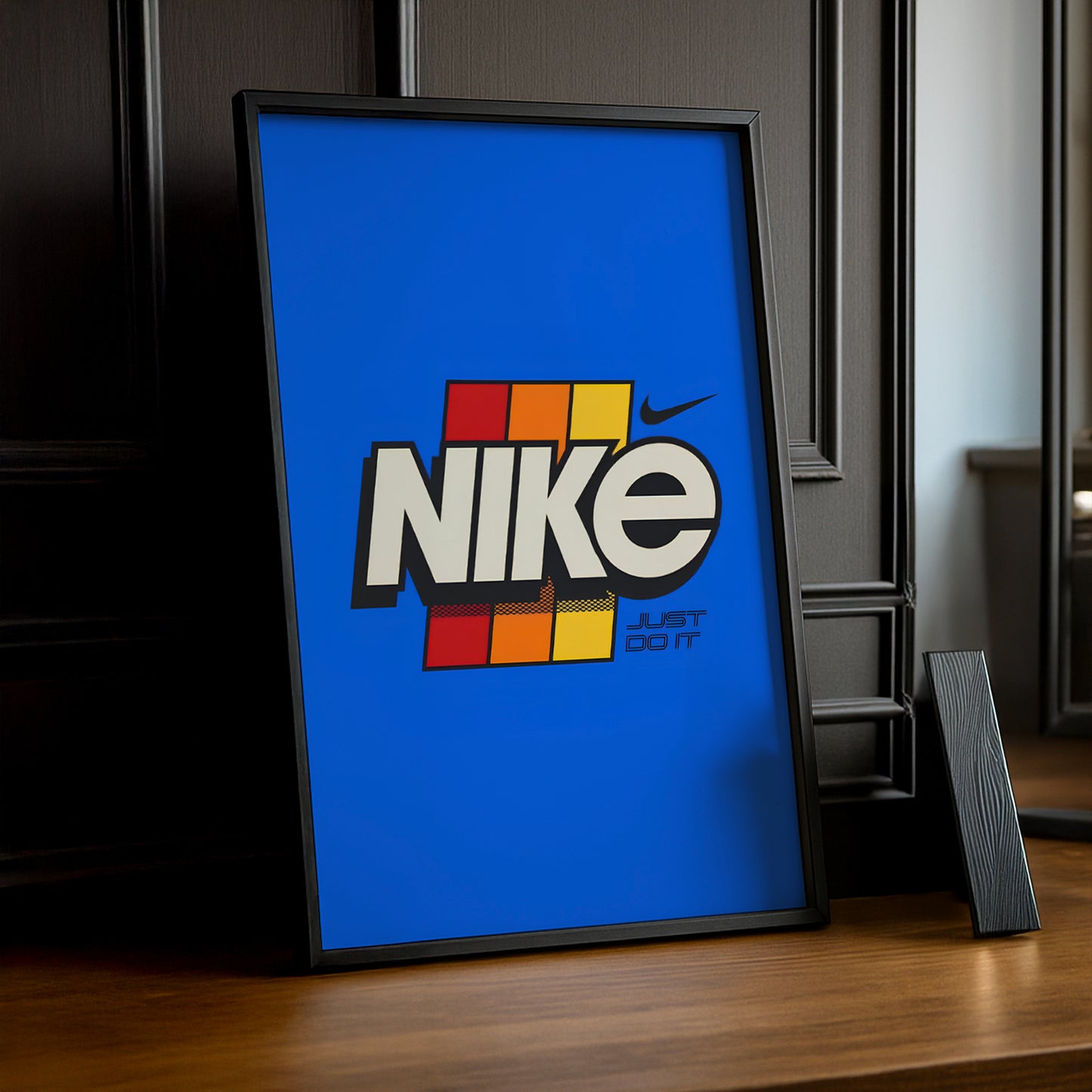 Poster Nike Just Do It Bleu