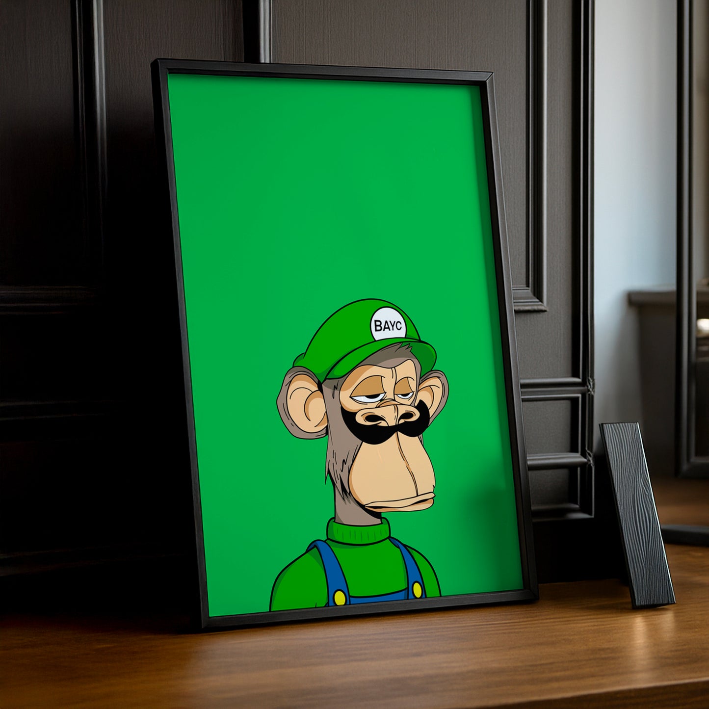 Cadre photo Bayc Ape Luigi