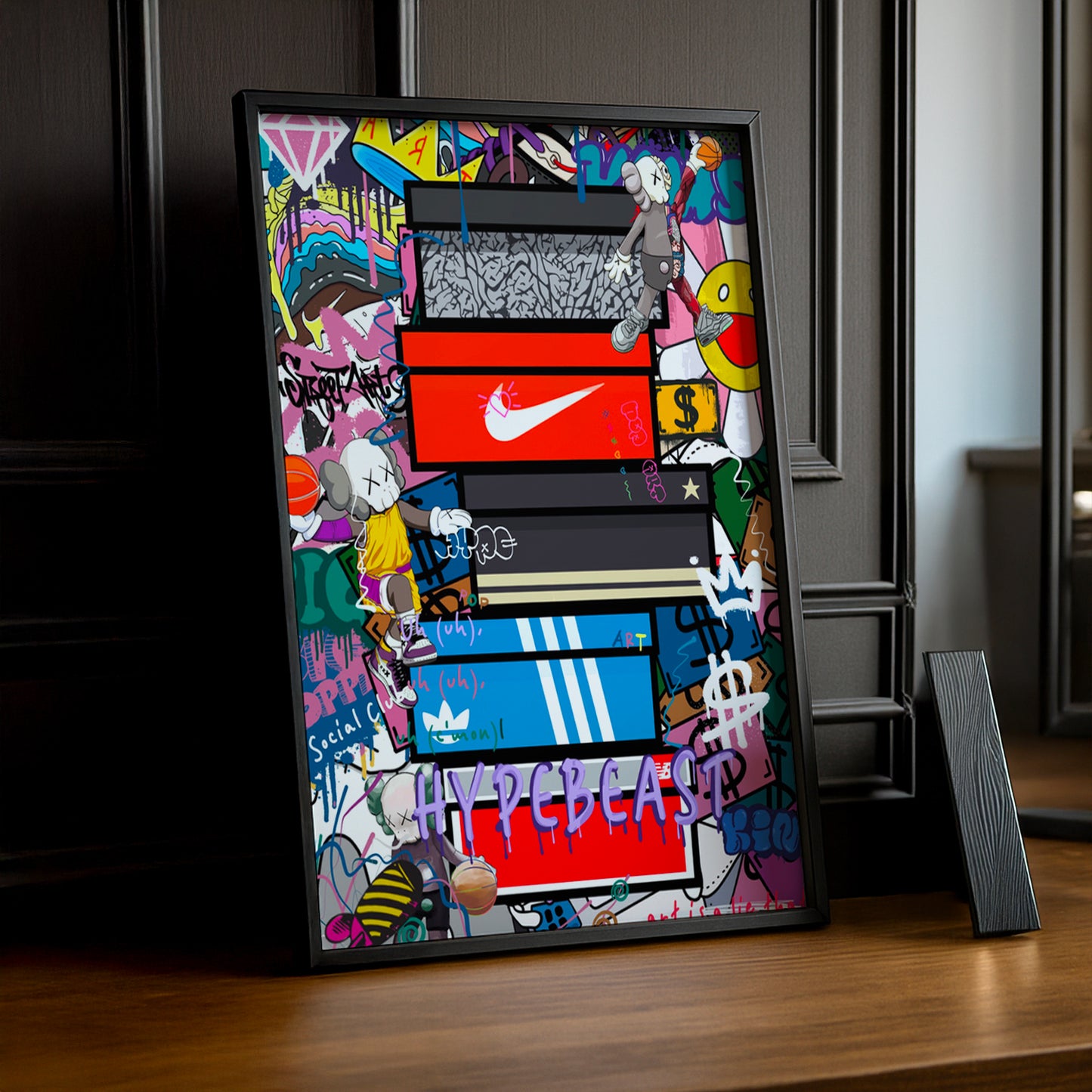 Cadre photo Boîtes de sneakers