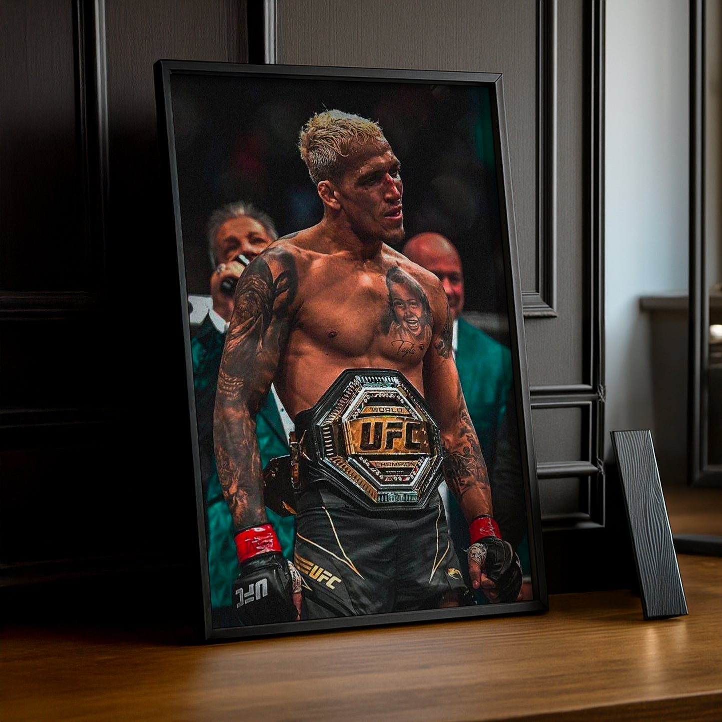 Cadre photo UFC - Charles Oliveira Champion