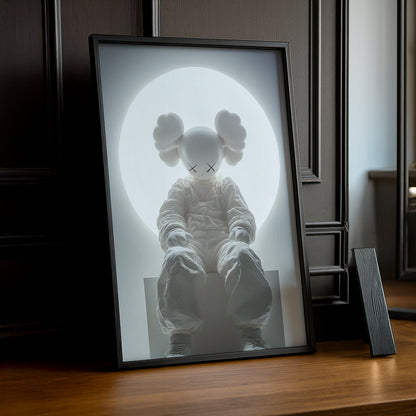 Poster Kaws - White