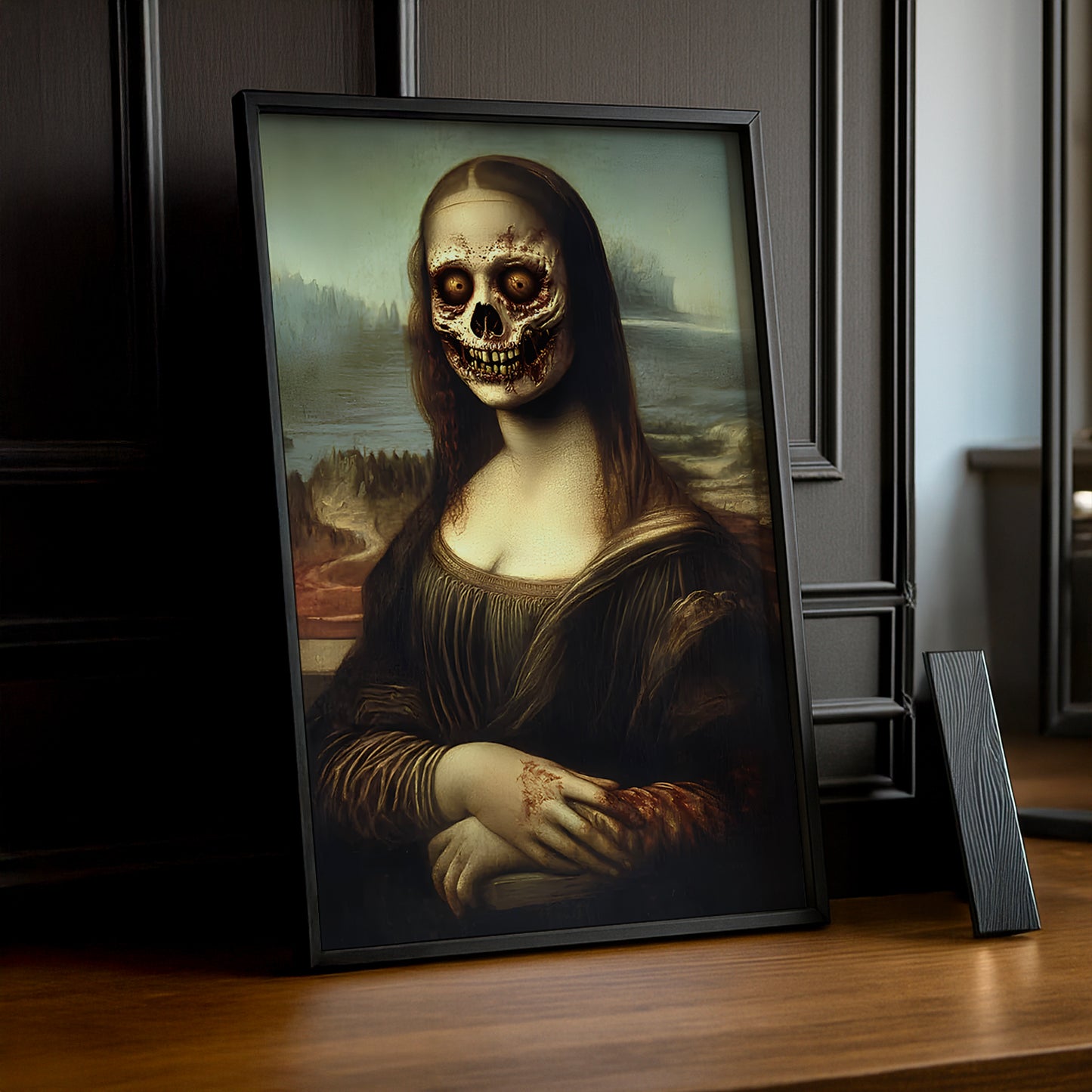 Cadre photo Mona Lisa La Joconde Monster