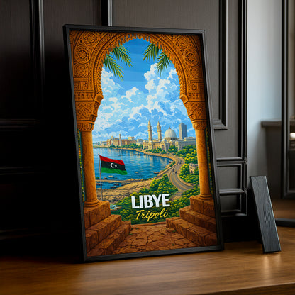 Cadre Photo Afrique - Lybie Tripoli