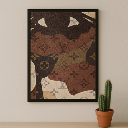 Cadre photo Louis Vuitton motif