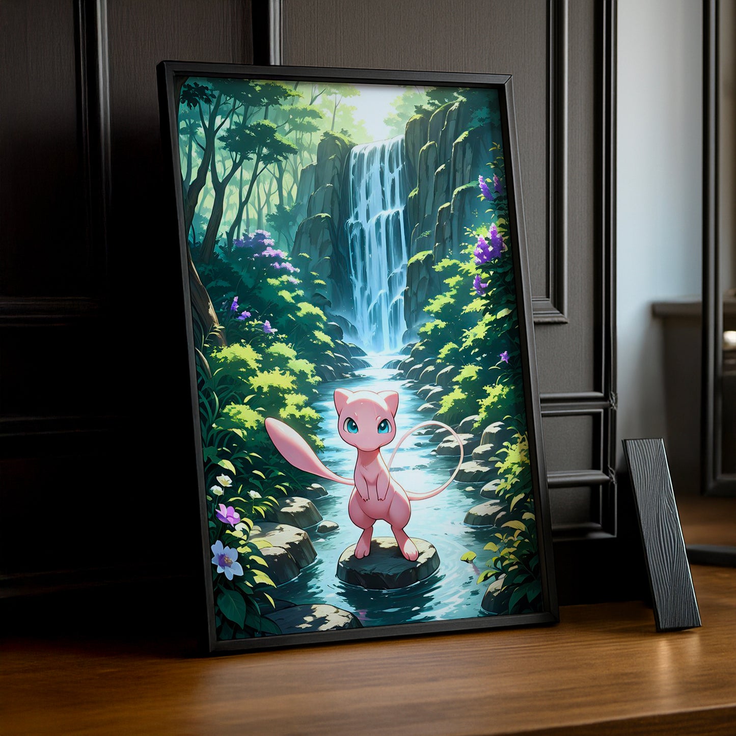 Cadre Photo Pokémon - Mewtwo Lac