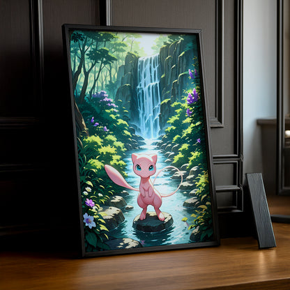 Cadre Photo Pokémon - Mewtwo Lac