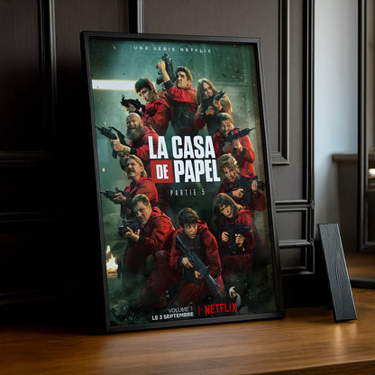 Cadre photo La casa de papel