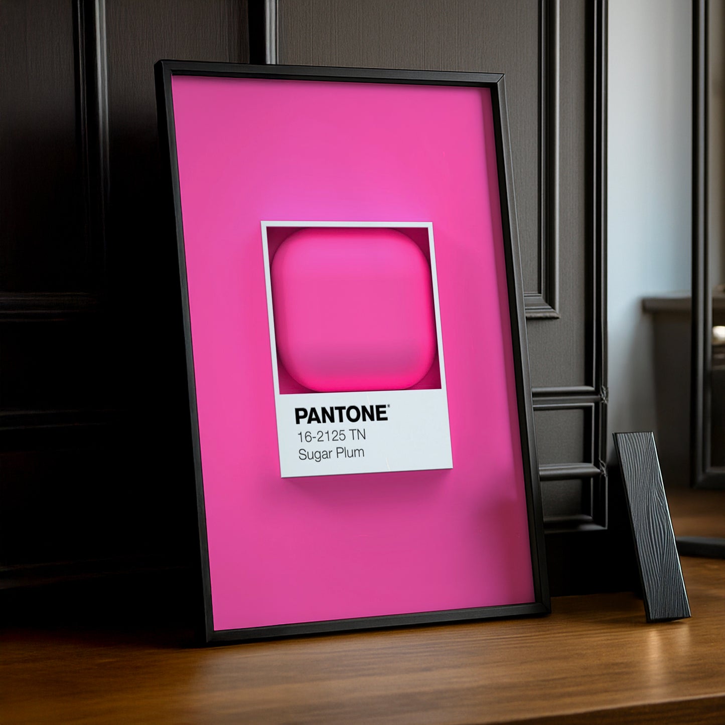 Cadre Photo Pantone Étiquette - Sugar Plum