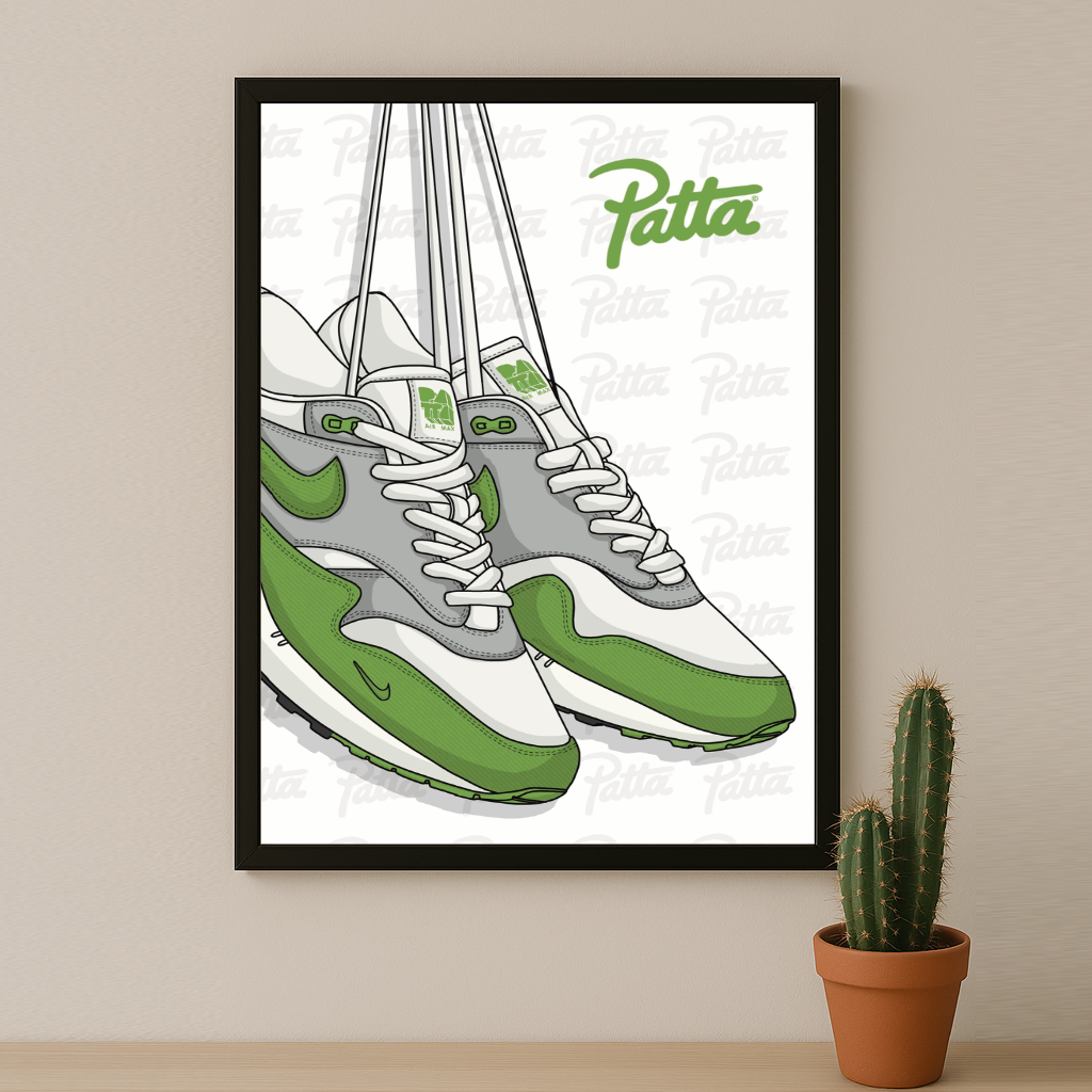 Poster Nike Patta vert