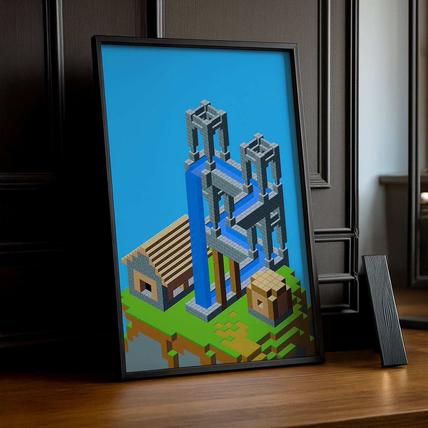 Cadre photo Minecraft - Construction