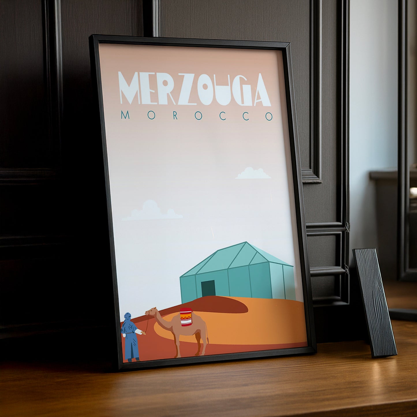 Maroc Merzouga - Cadre photo