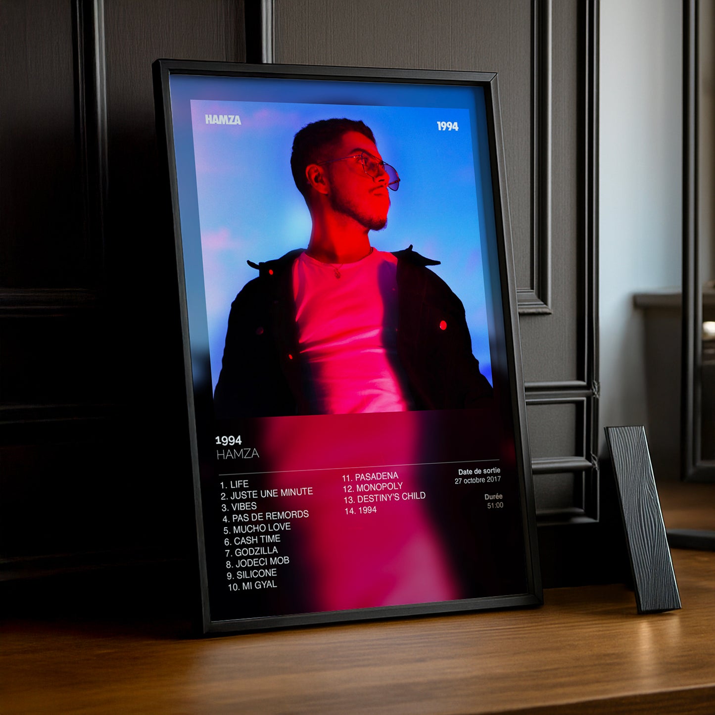 Cadre photo 1994 Hamza