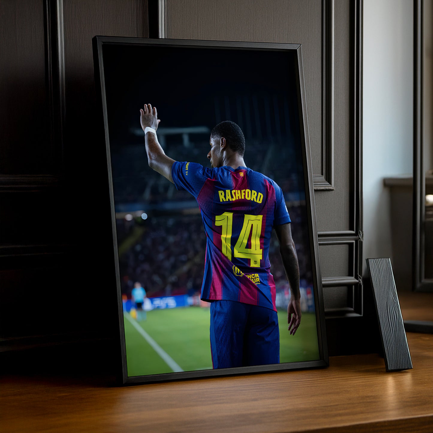 Poster encadrée FC Barcelone - Rashford