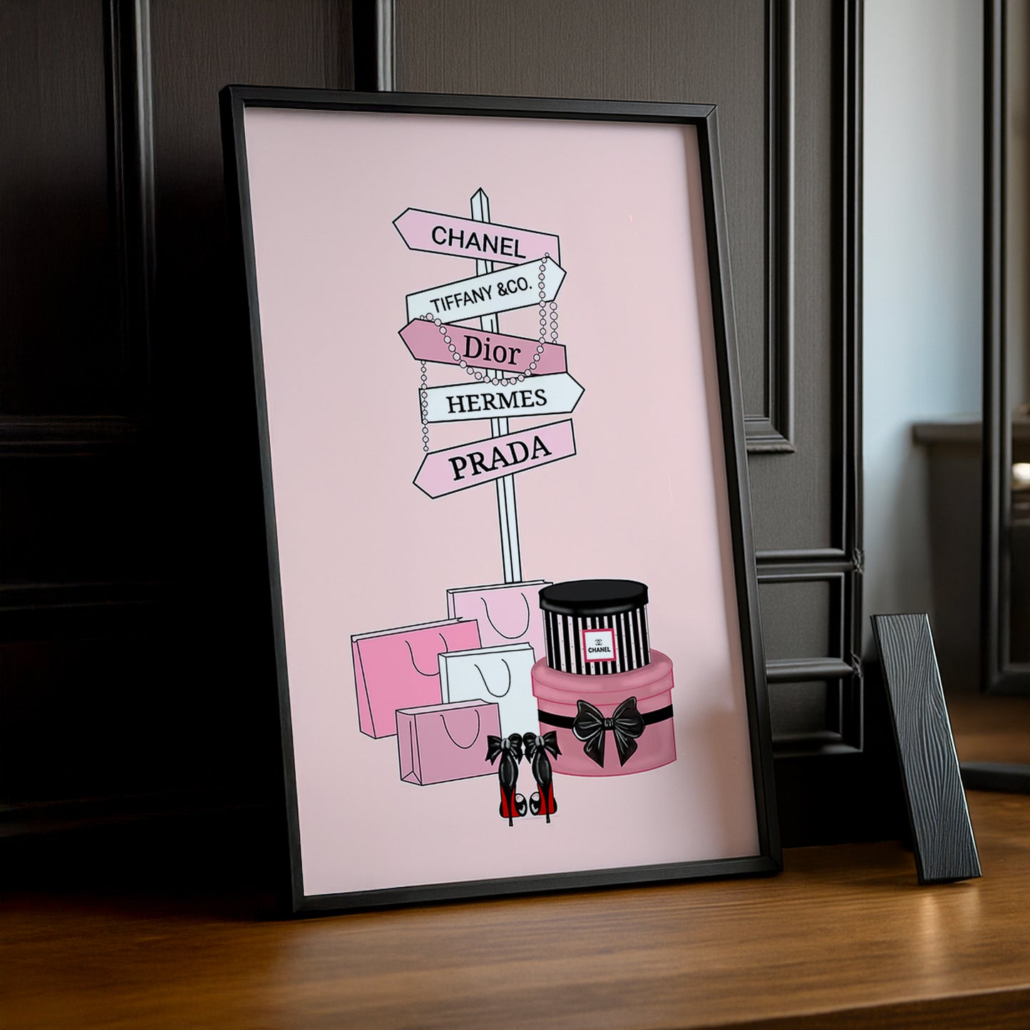 Cadre photo Panneau marques