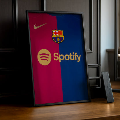 FC Barcelona 2025 Trikot-Fotorahmen