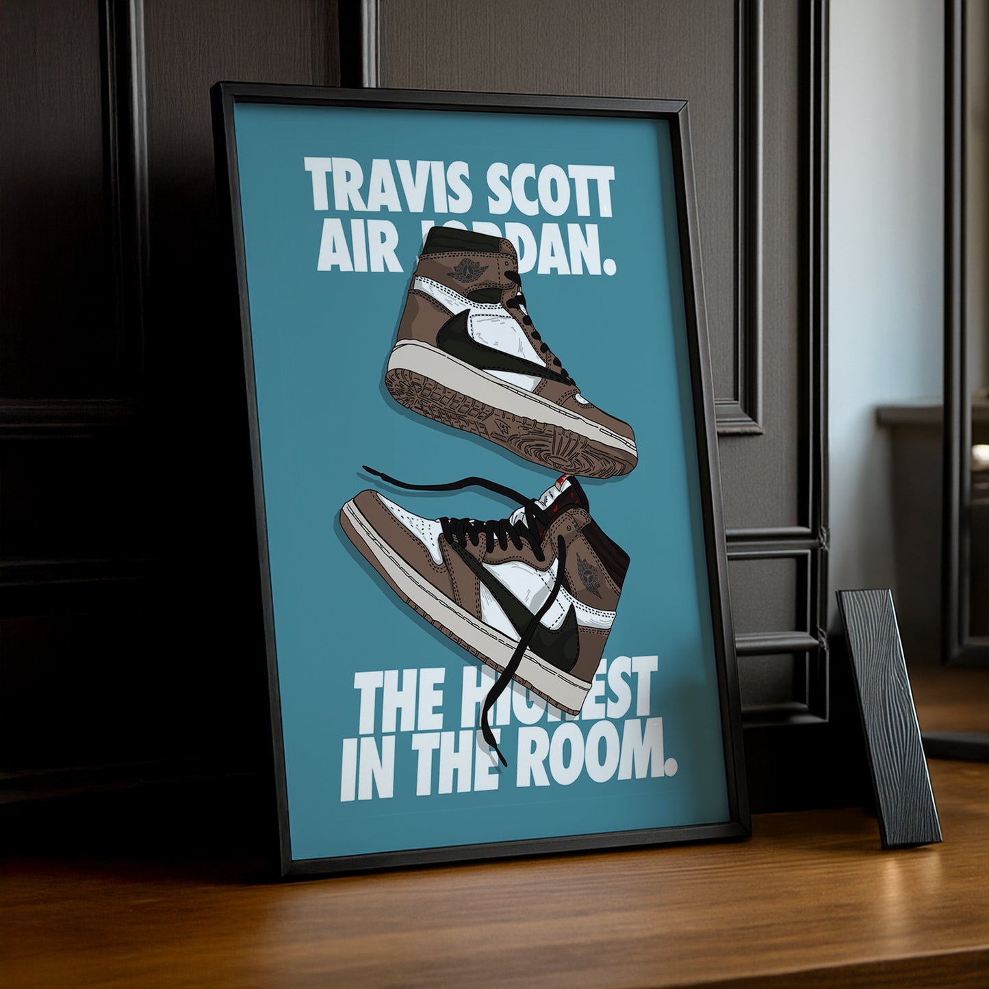 Cadre photo Air Jordan Travis Scott The Highest in the room