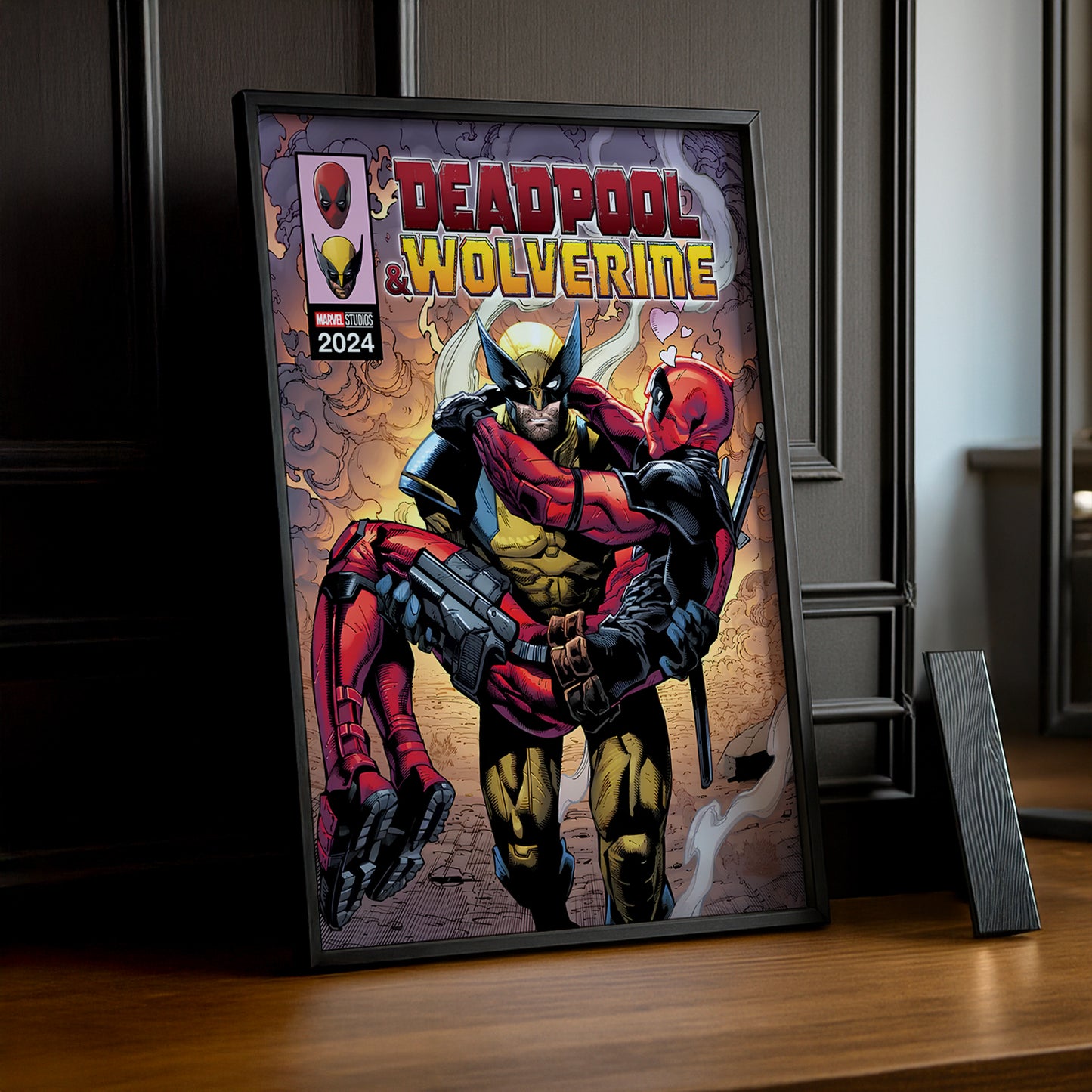 Cadre photo Wolverine & Deadpool Marvel