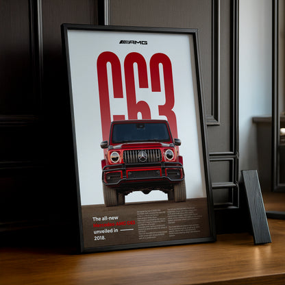 Poster Voitures - Mercedes G63